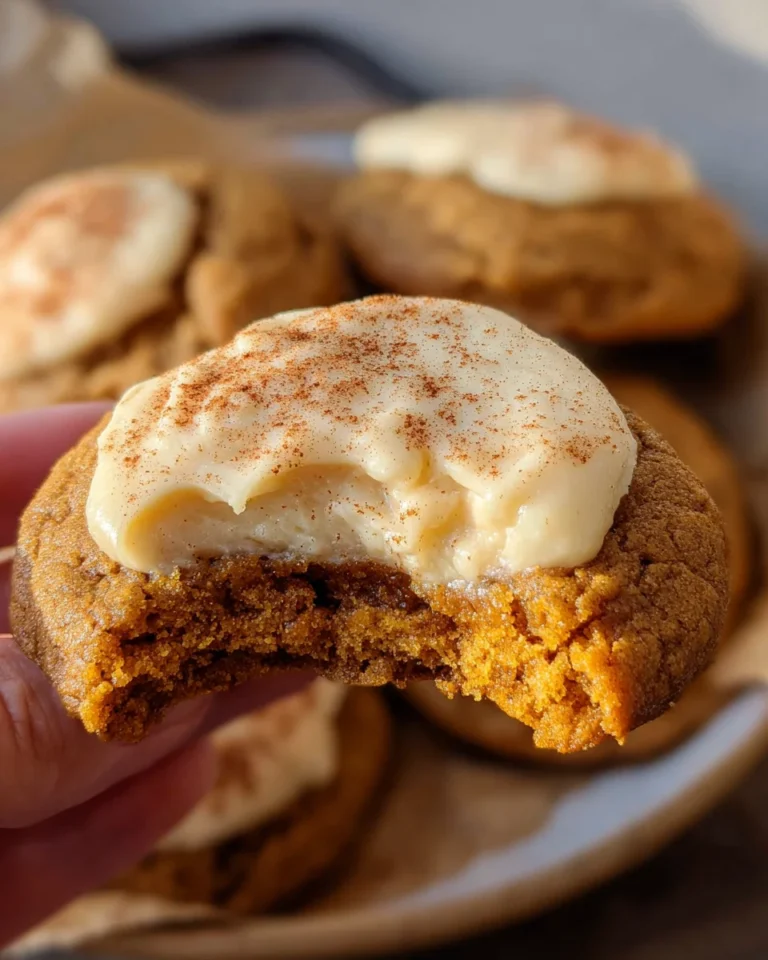 Pumpkin Cheesecake Cookies
