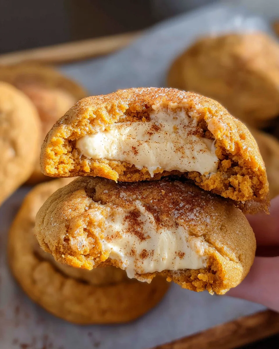 Pumpkin Cheesecake Cookies 27 Pumpkin