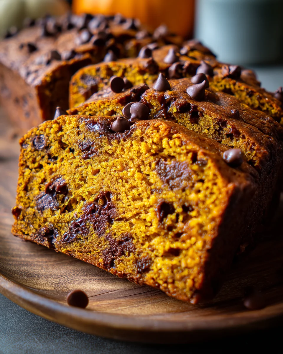 Pumpkin Chocolate Chip Bread 24 Pumpkin