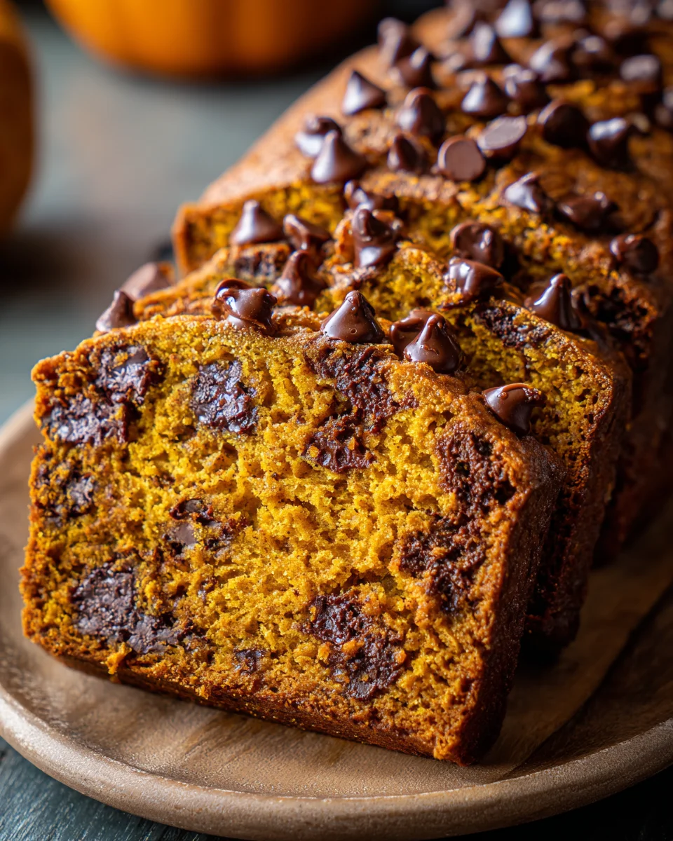 Pumpkin Chocolate Chip Bread 25 Pumpkin