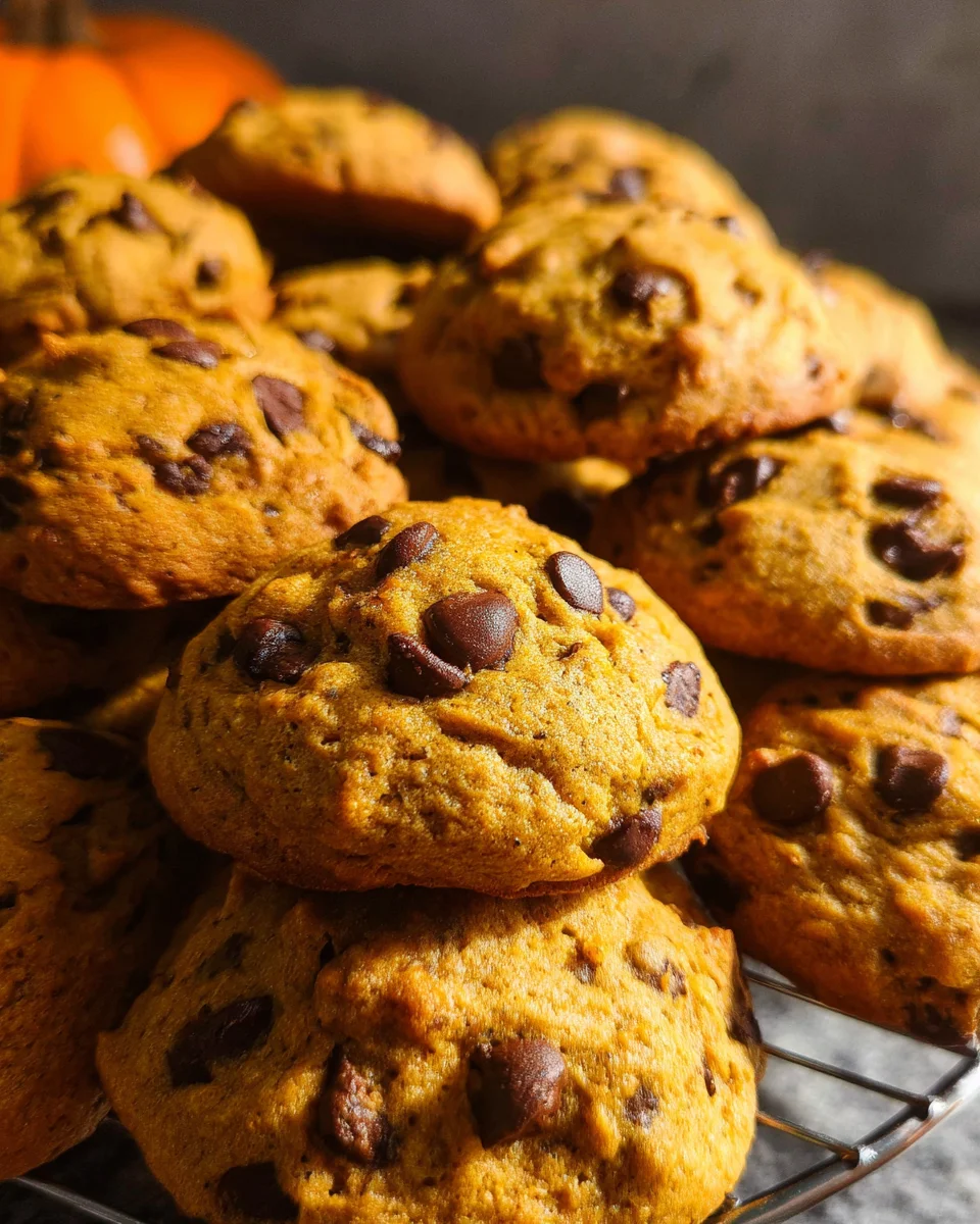 Pumpkin Chocolate Chip Cookies 28 Pumpkin Chocolate Chip Cookies
