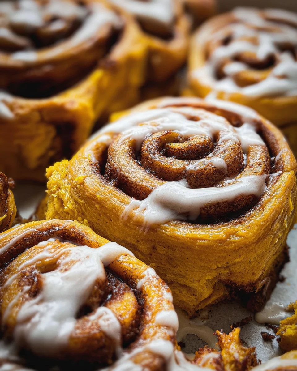 Pumpkin Cinnamon Rolls 21 Pumpkin