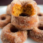 Pumpkin Cinnamon Sugar Donuts 24 Pumpkin Cinnamon Sugar Donuts