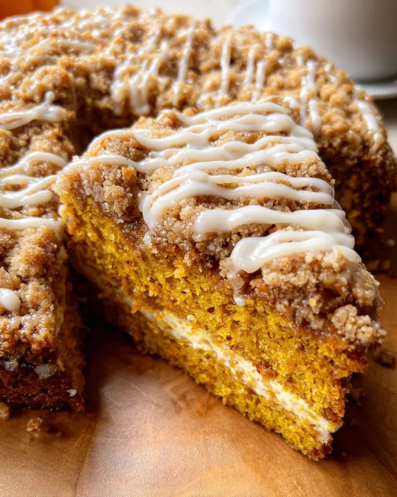Pumpkin Coffee Cake Recipe