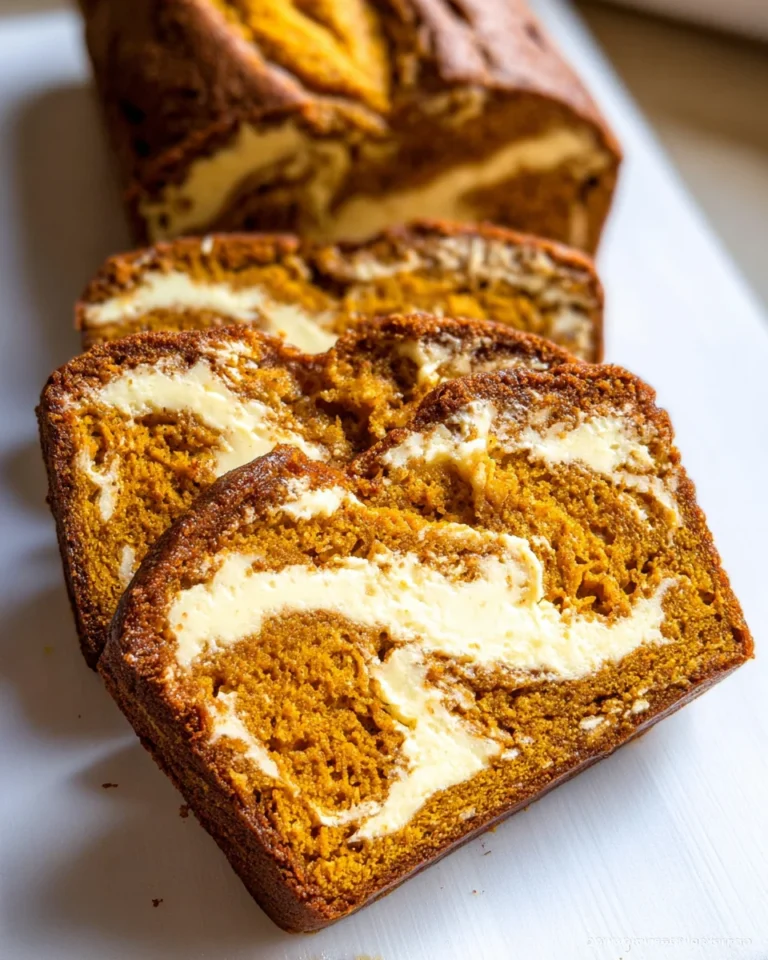 Pumpkin Cream Cheese Bread