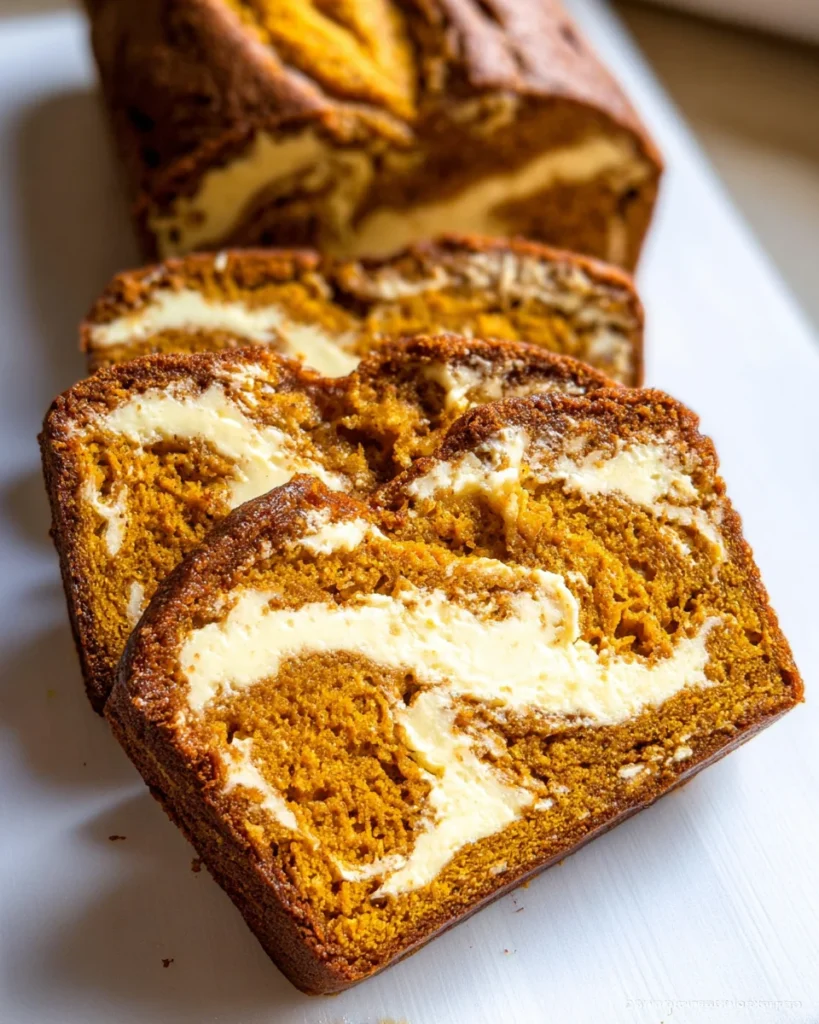 Pumpkin Cream Cheese Bread