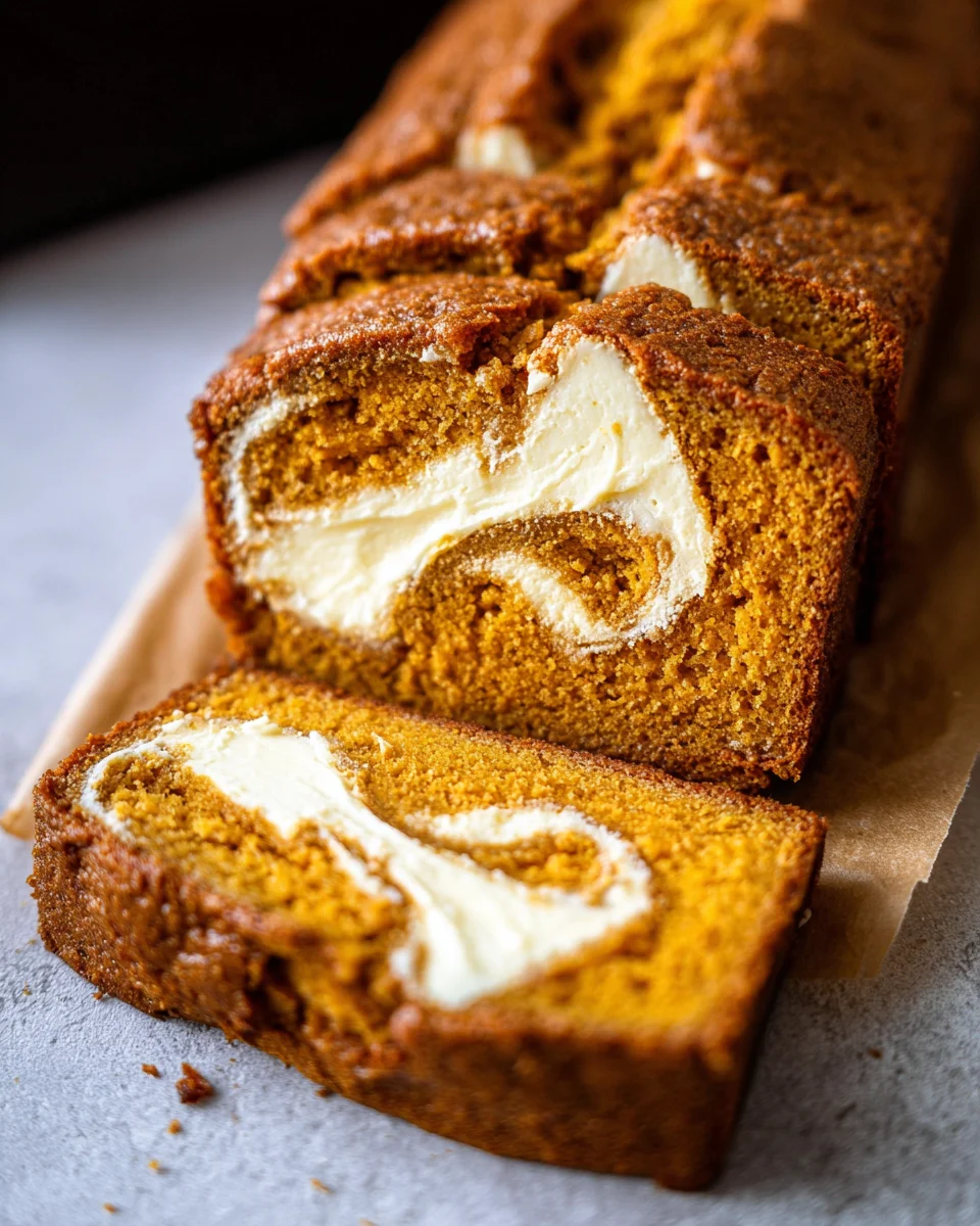 Pumpkin Cream Cheese Bread 20 Pumpkin
