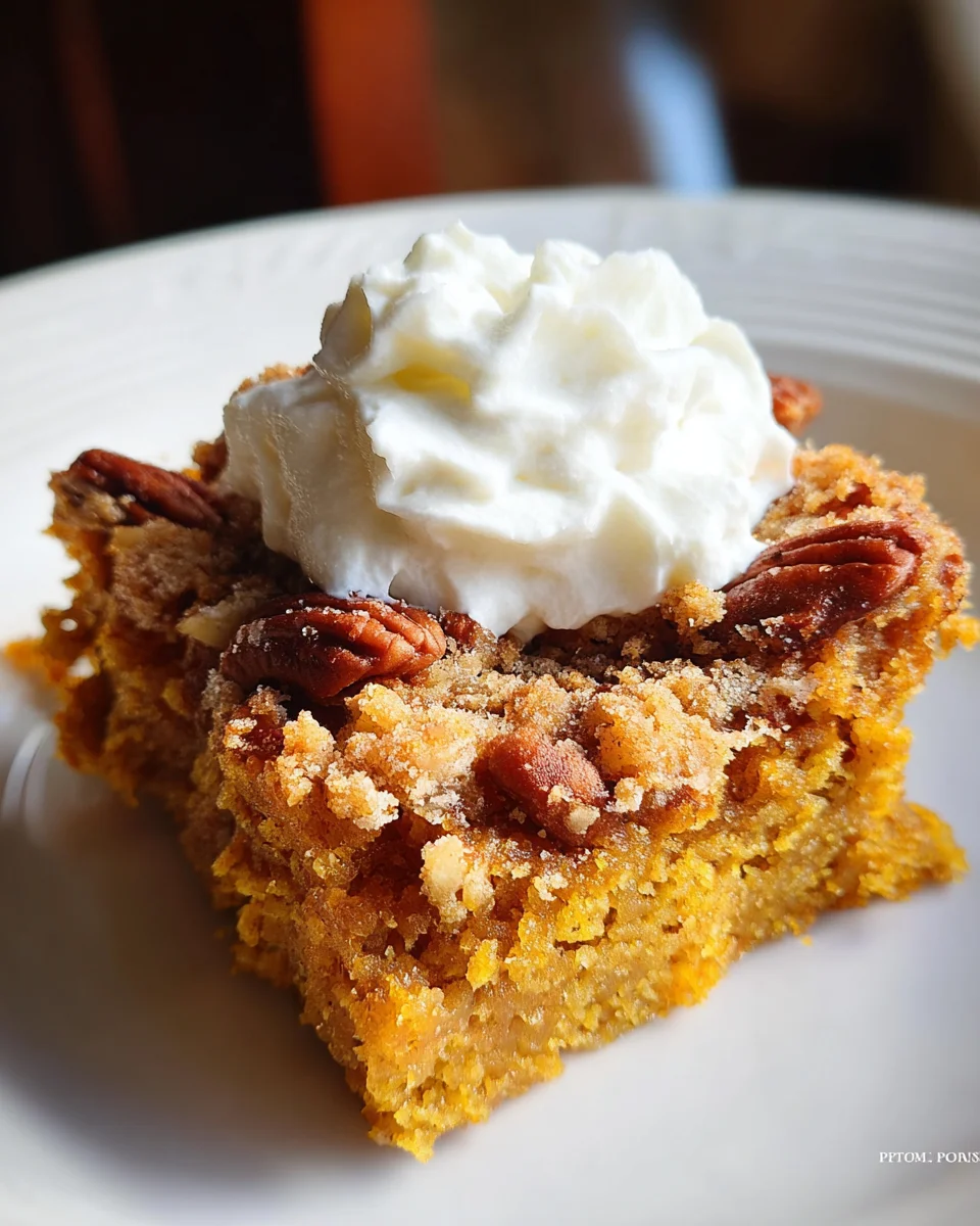 Pumpkin Crunch Cake 20 Pumpkin