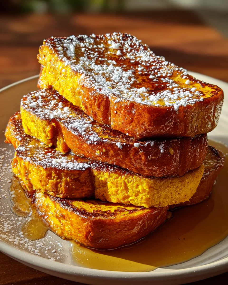 Pumpkin French Toast 18 Pumpkin
