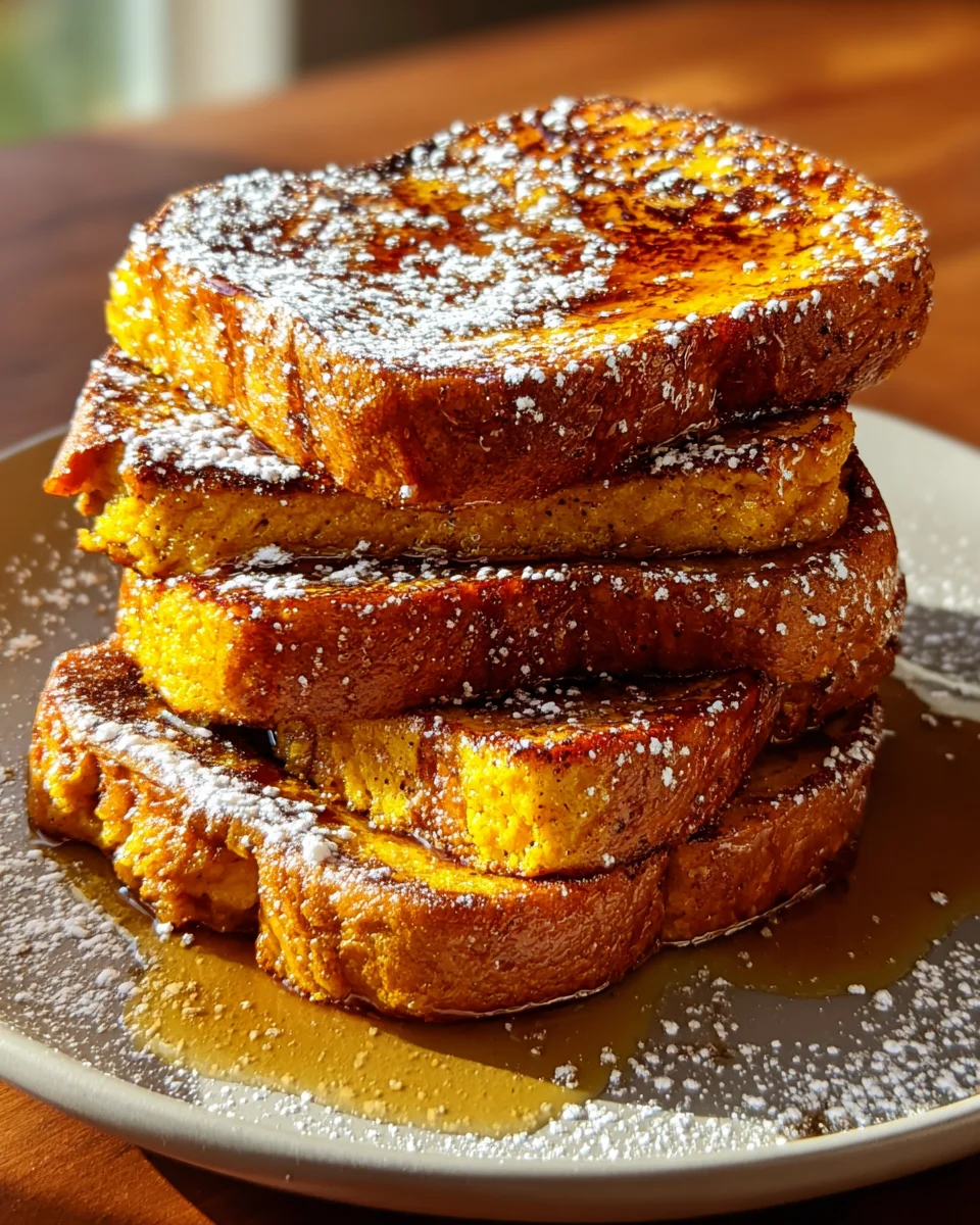 Pumpkin French Toast 19 Pumpkin