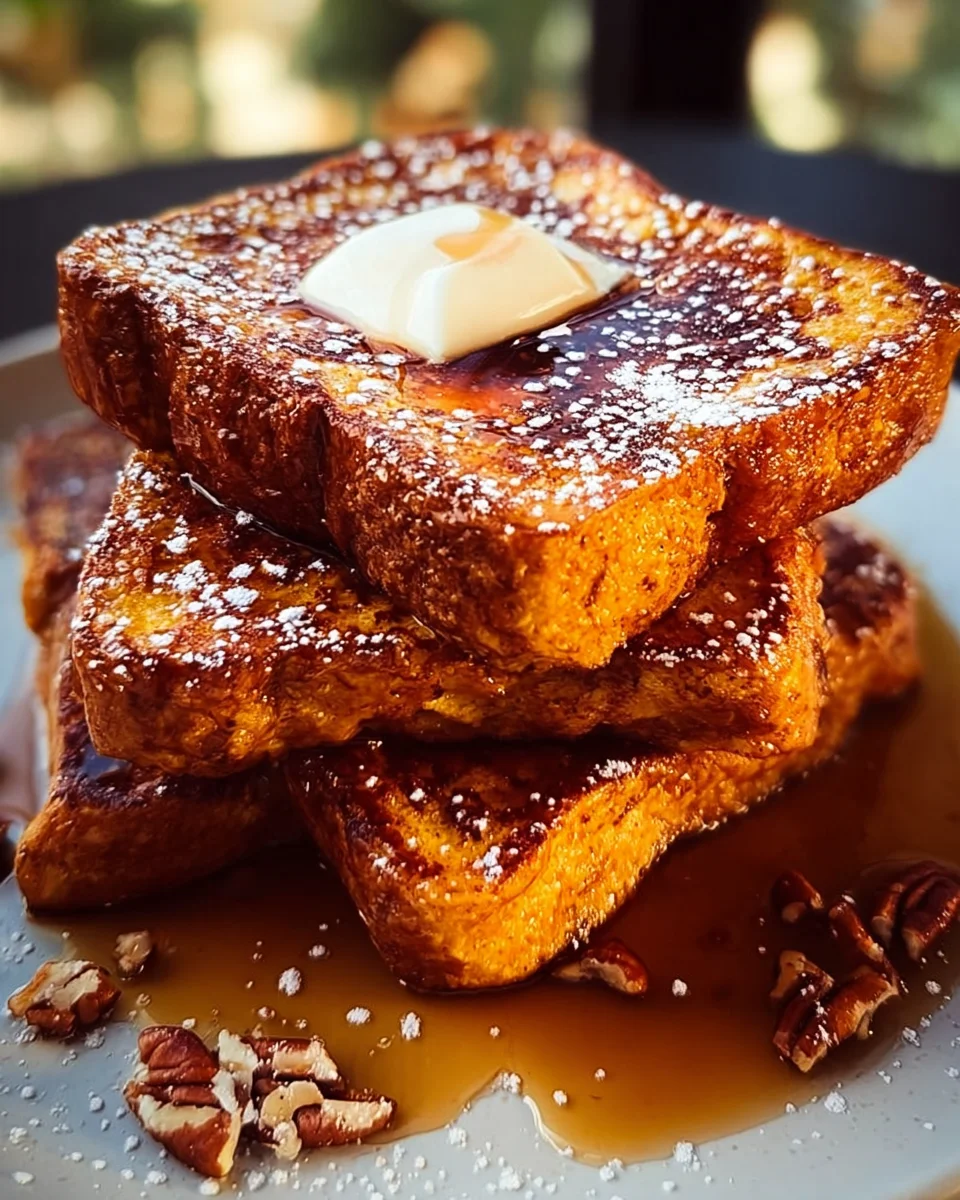 Pumpkin French Toast Breakfast 25 Pumpkin