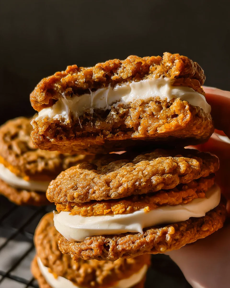 Pumpkin Oatmeal Cream Pies 27 Pumpkin
