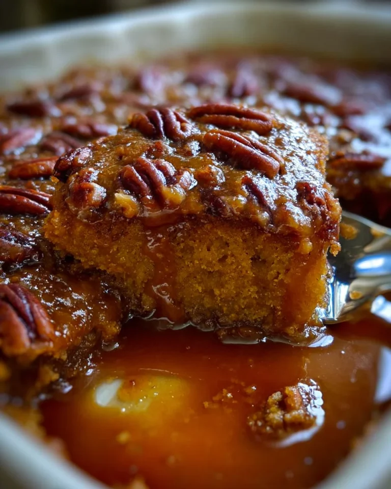 Pumpkin Pecan Cobbler