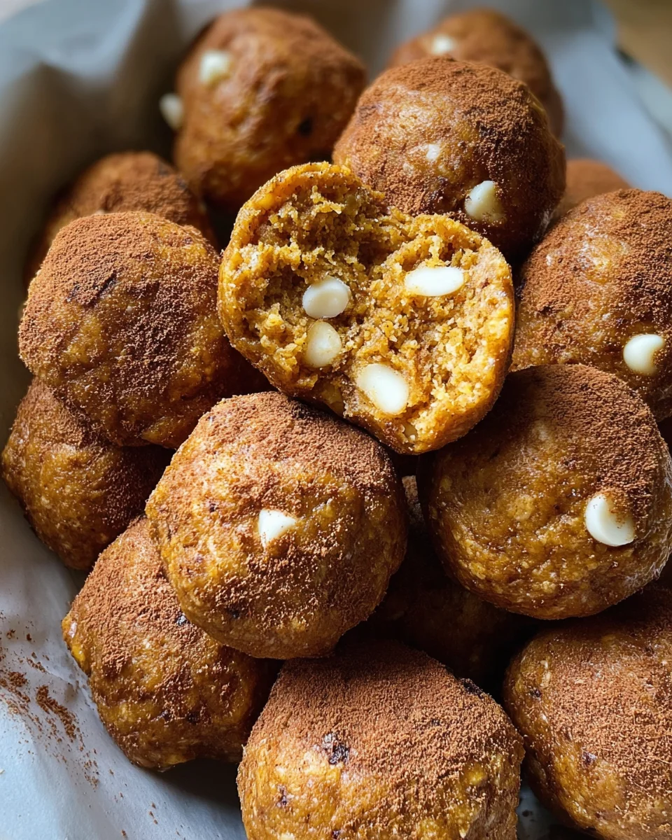 Pumpkin Pie Protein Balls 18 Pumpkin
