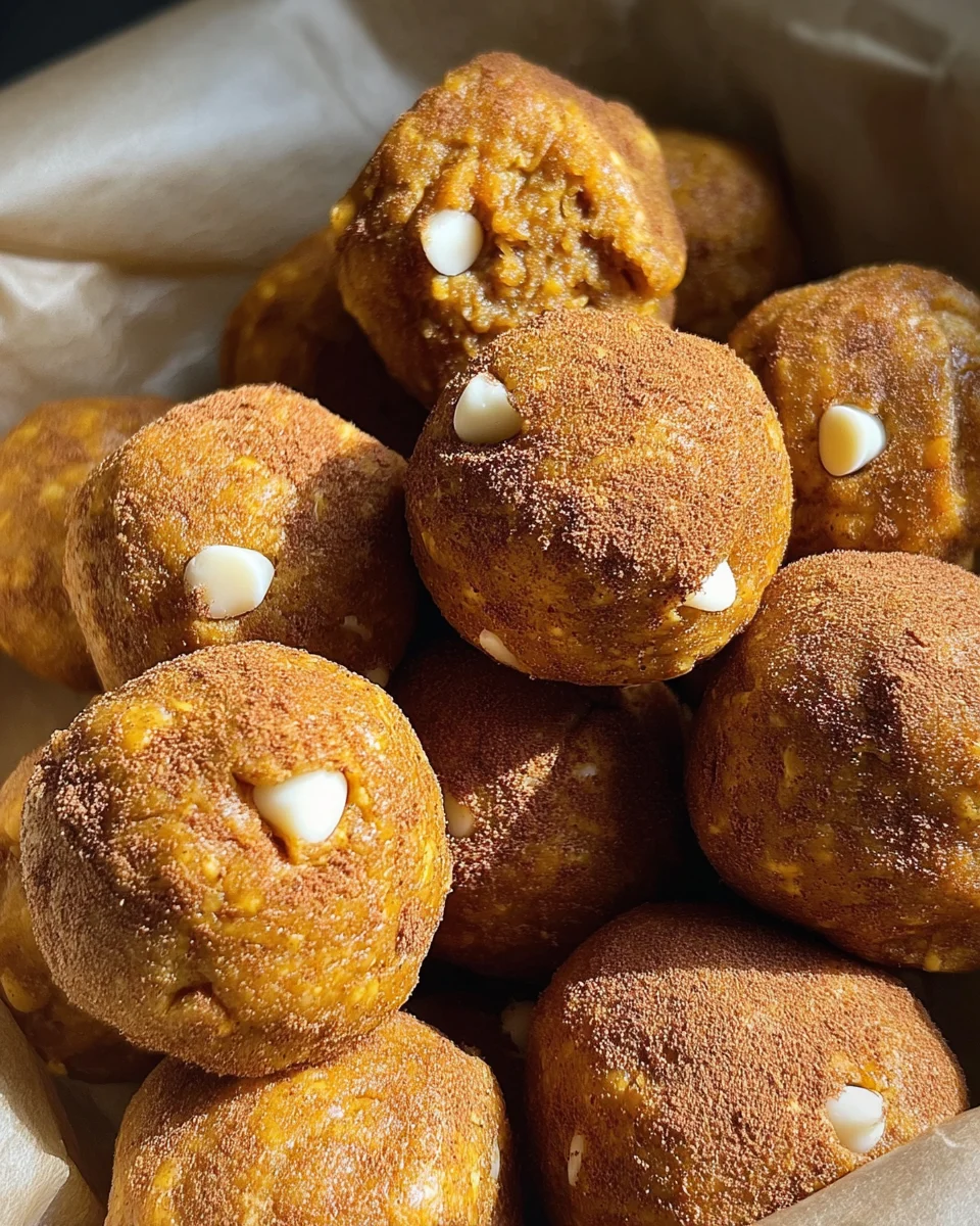 Pumpkin Pie Protein Balls 19 Pumpkin