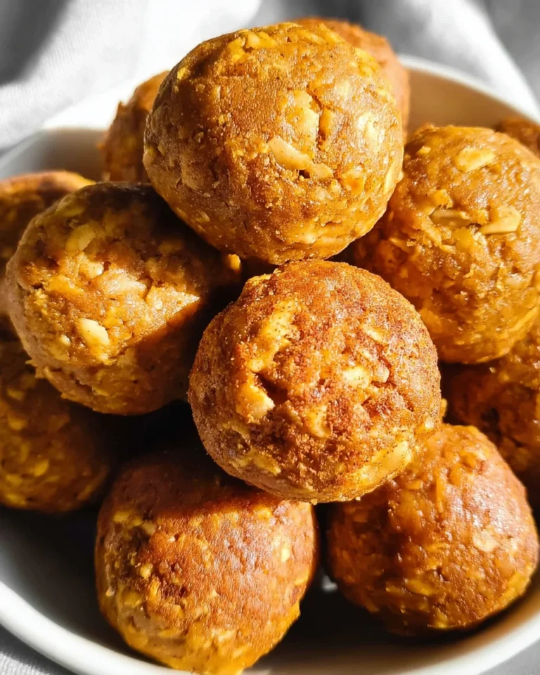 Pumpkin Protein Balls