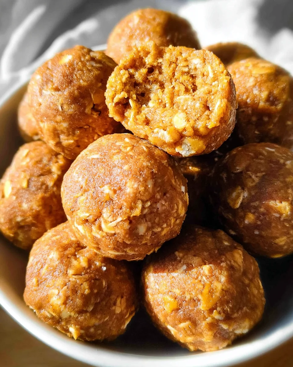 Pumpkin Protein Balls 14 Pumpkin
