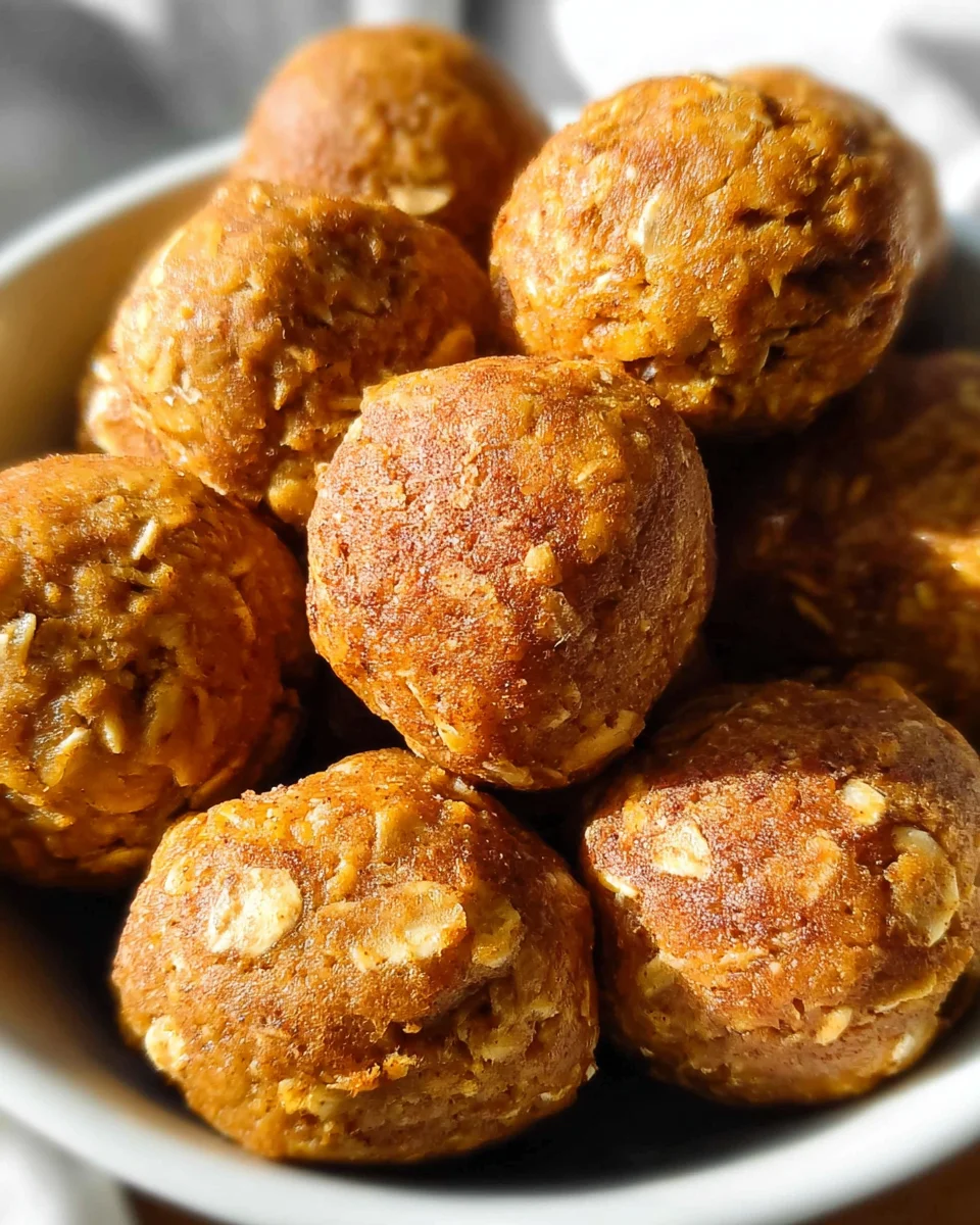 Pumpkin Protein Balls 15 Pumpkin