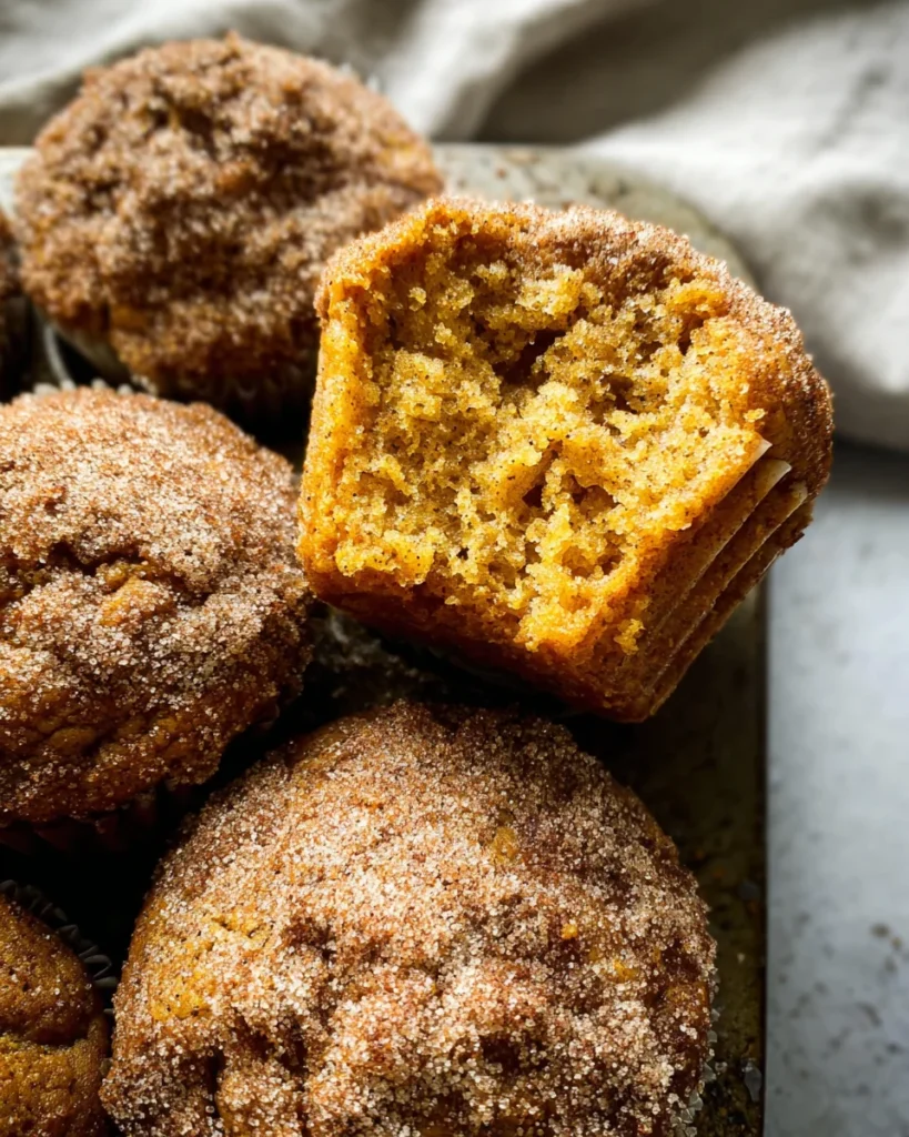 Pumpkin Snickerdoodle Muffins