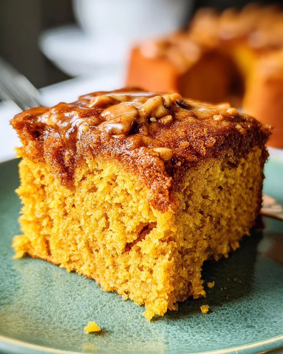 Pumpkin Snickerdoodle Snack Cake 22 Pumpkin