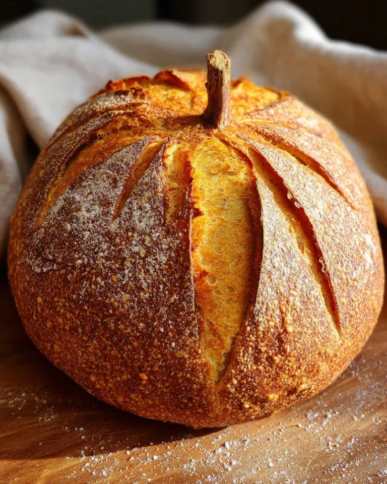 Pumpkin Sourdough Bread