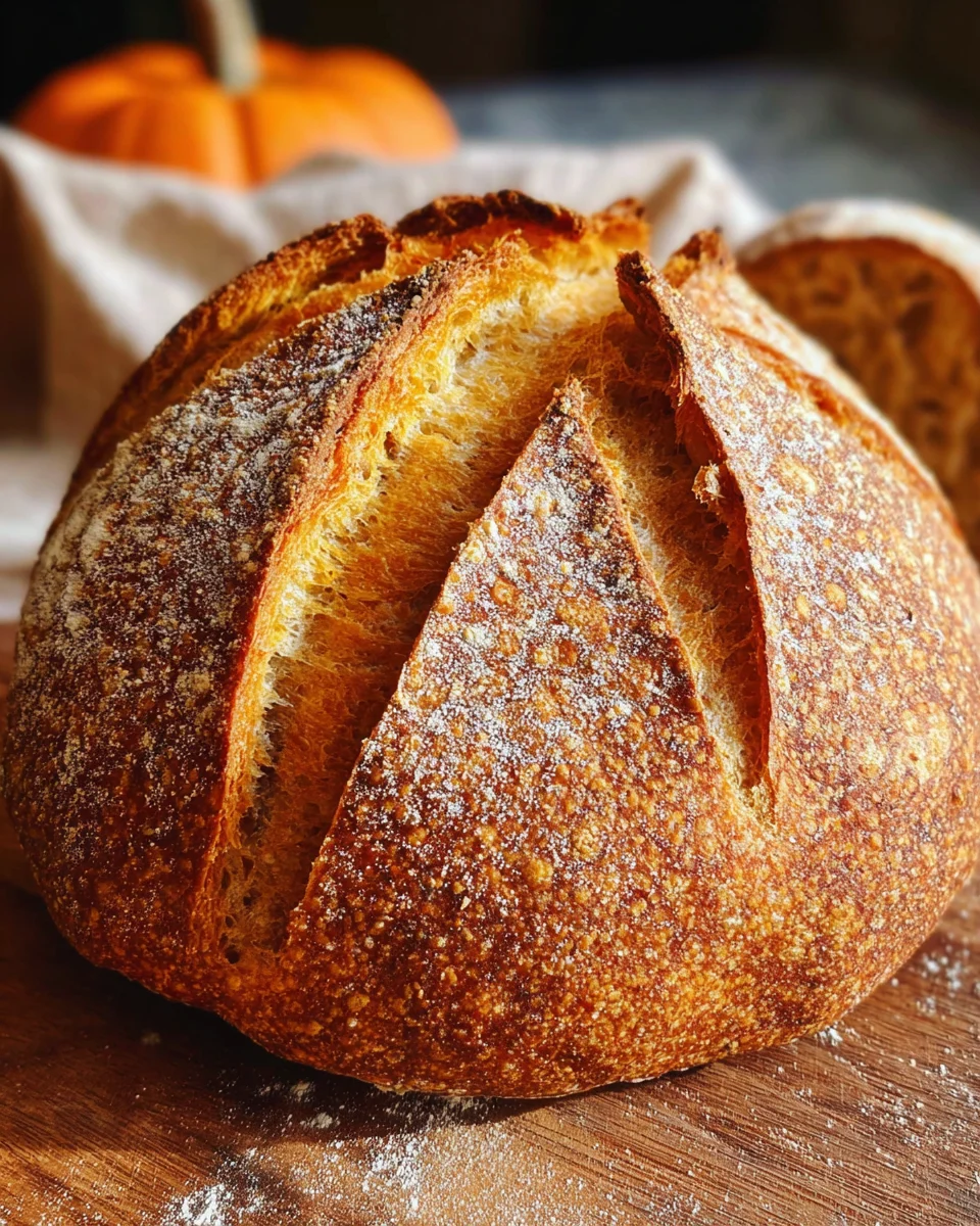 Pumpkin Sourdough Bread 26 Pumpkin
