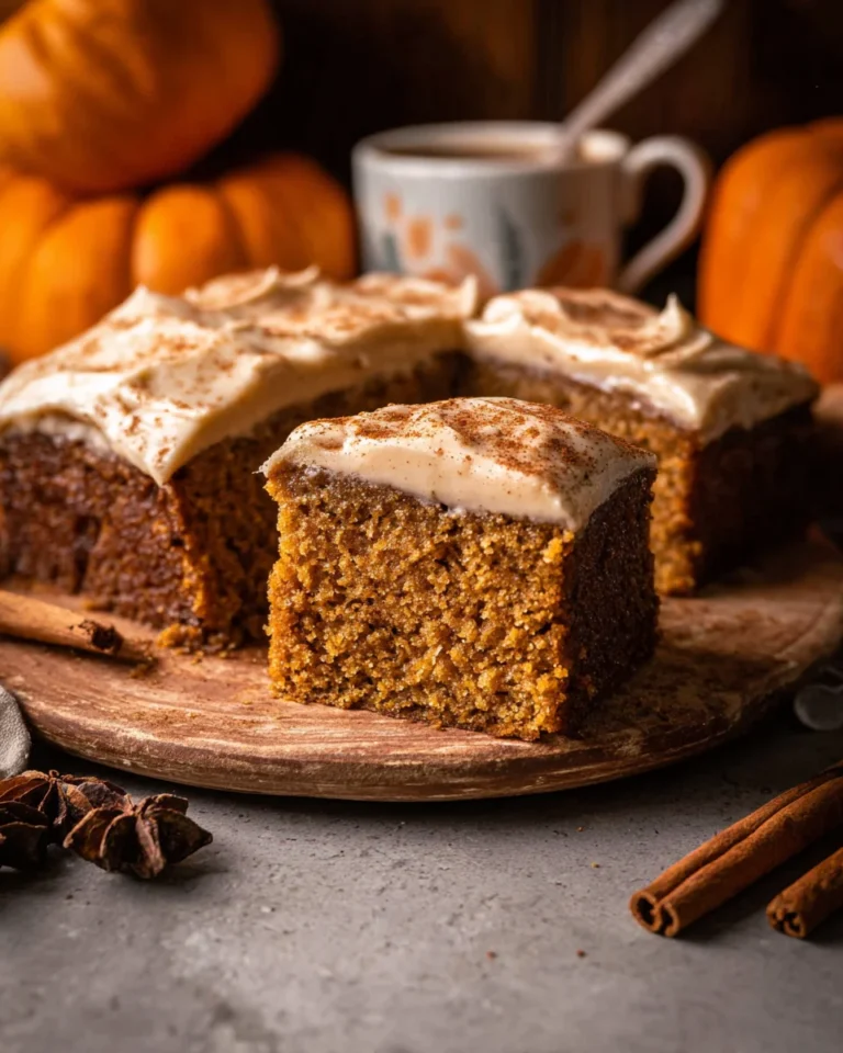 Pumpkin Spice Latte Cake