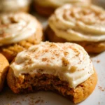 Pumpkin Spice Sugar Cookies with Cream Cheese Frosting 28 Pumpkin Spice Sugar Cookies with Cream Cheese Frosting
