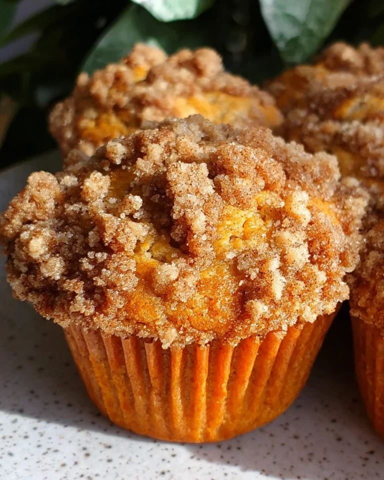 Pumpkin Streusel Muffins