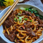 Simple Black Pepper Beef Udon 21 Simple Black Pepper Beef Udon