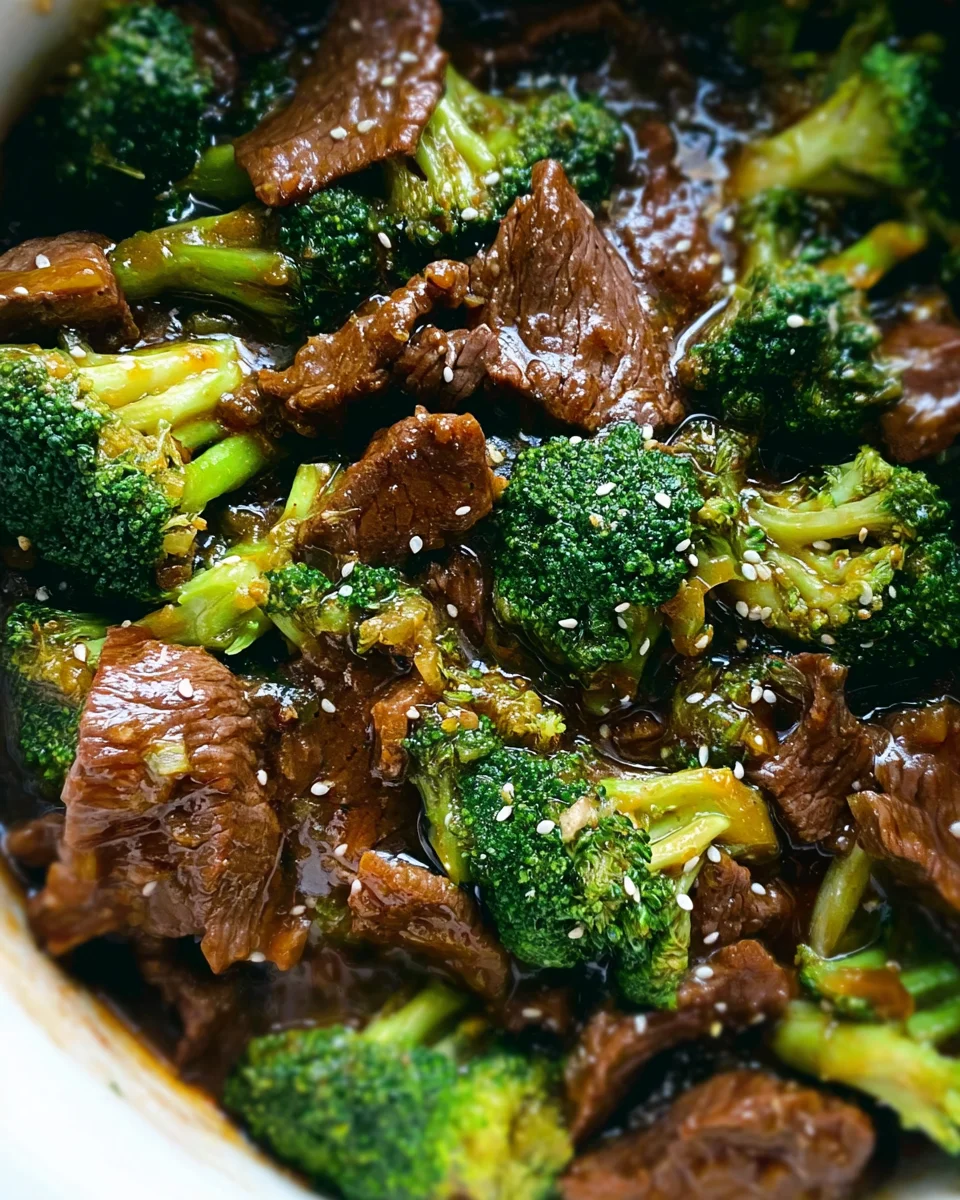 Slow Cooker Beef and Broccoli 18 Slow