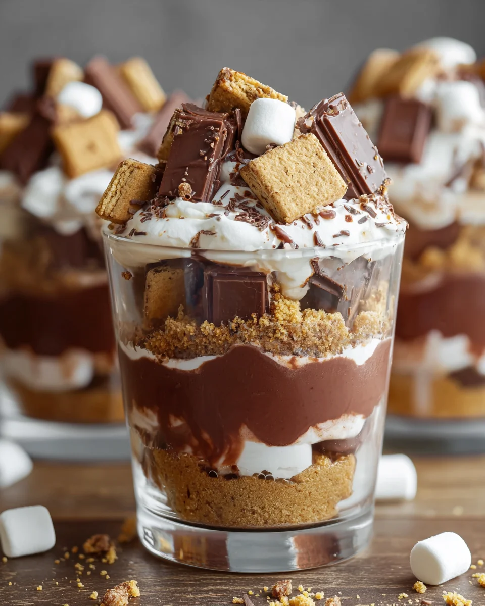 Smores Pudding Cups 20 Smores
