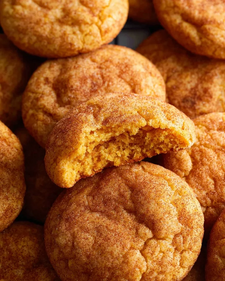 Soft Pumpkin Snickerdoodles