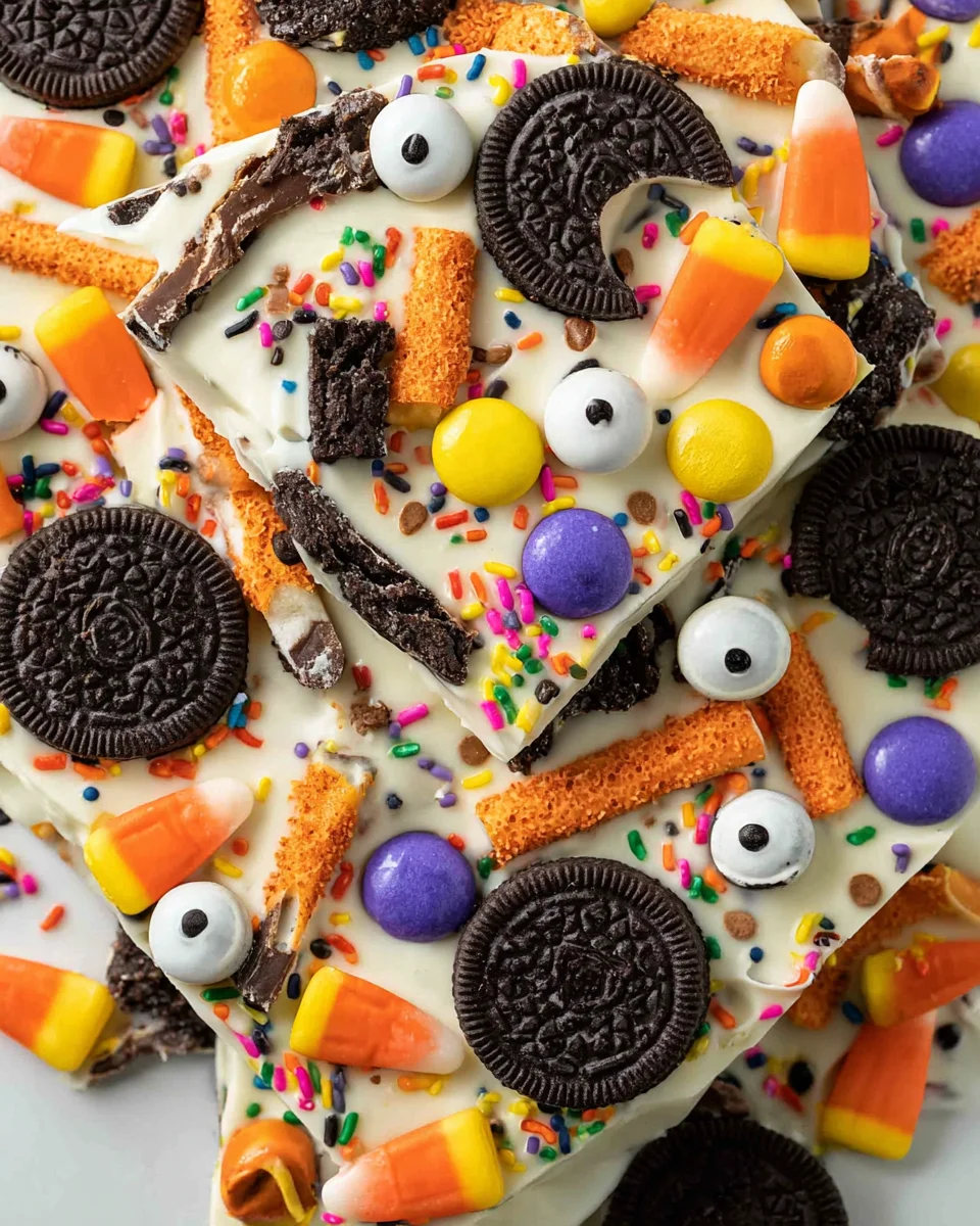 Spooky Halloween Oreo Bark 15 Spooky