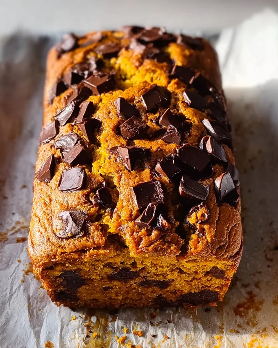 Sweet Pumpkin Banana Chocolate Chip Bread 26 Sweet Pumpkin Banana Chocolate Chip Bread