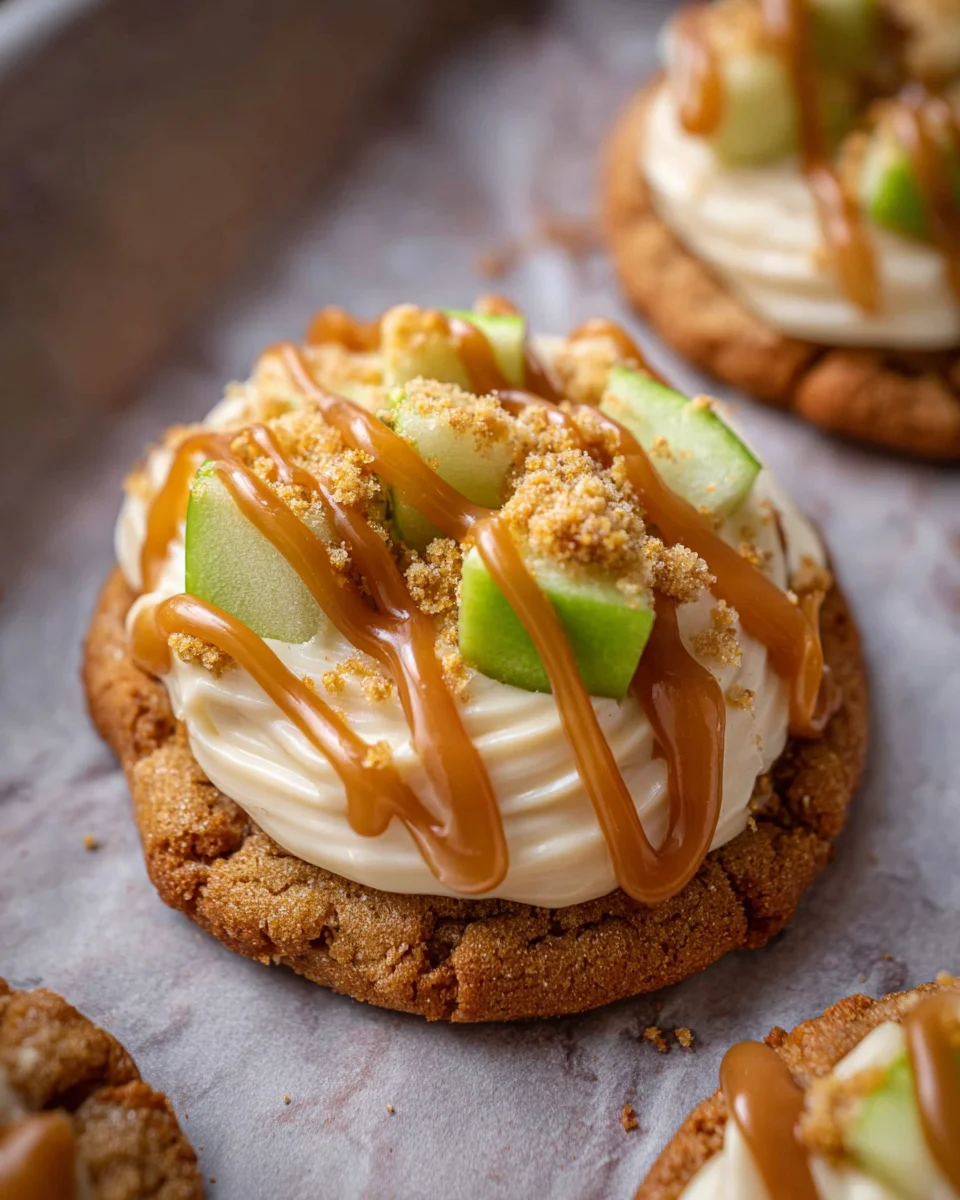 The Best Caramel Apple Cookies – Crumbl Copycat 20 The