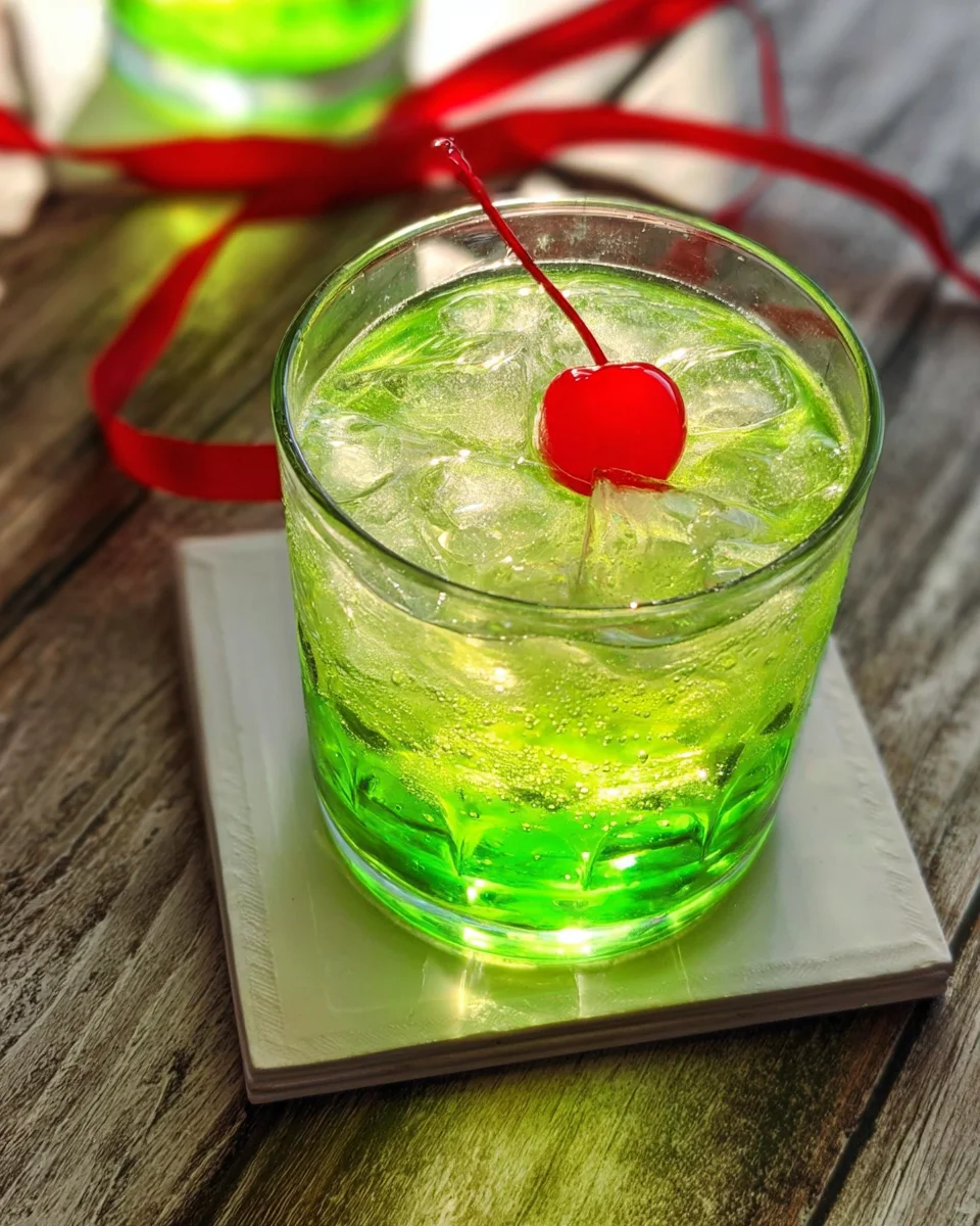 The Grinch Cocktail 13 The