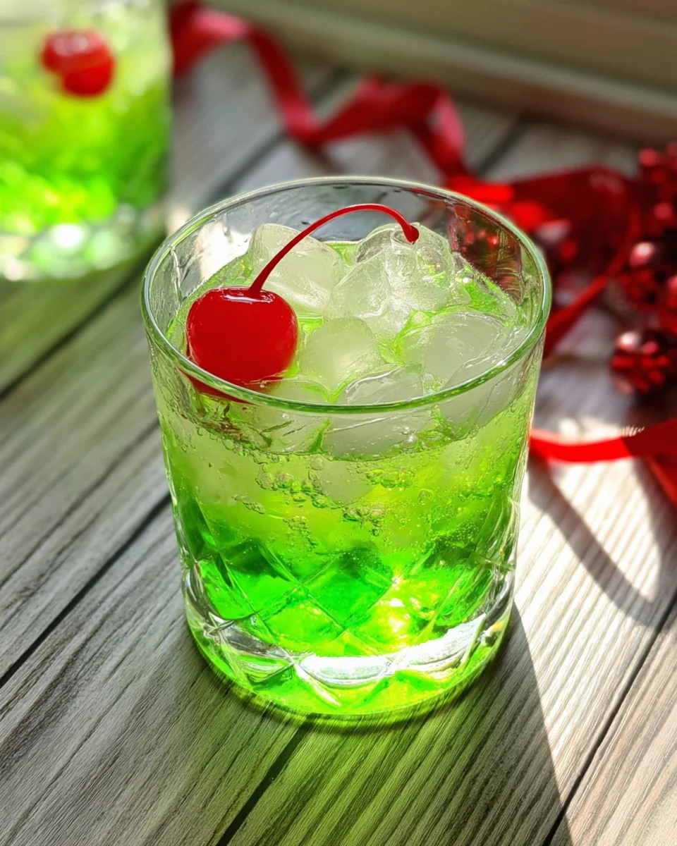The Grinch Cocktail 14 The