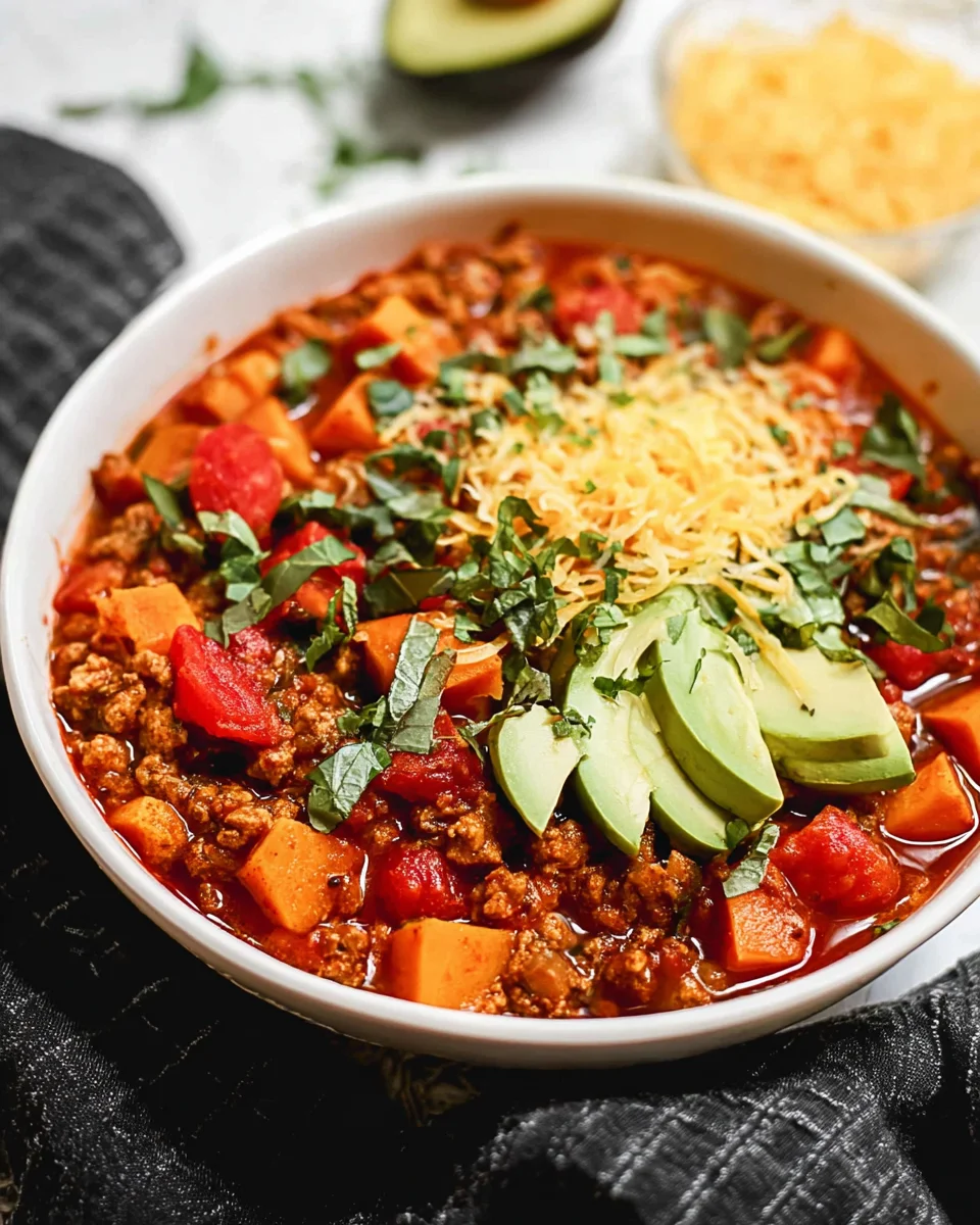 Turkey Sweet Potato Chili 21 Turkey