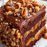 Turtle Caramel Cake 24 Turtle Caramel Cake