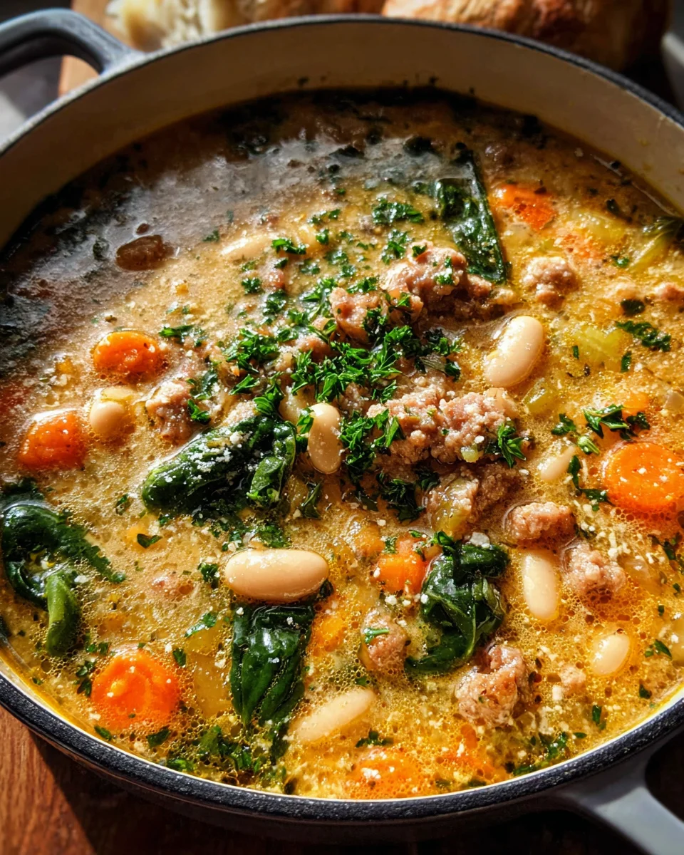 Tuscan White Bean Soup 20 Tuscan