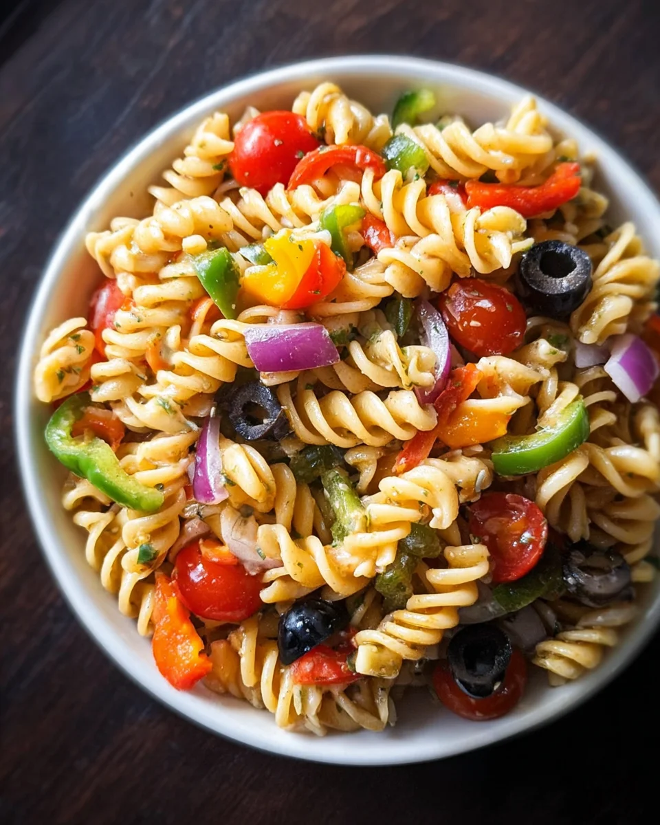 Vegan Pasta Salad 18 Vegan