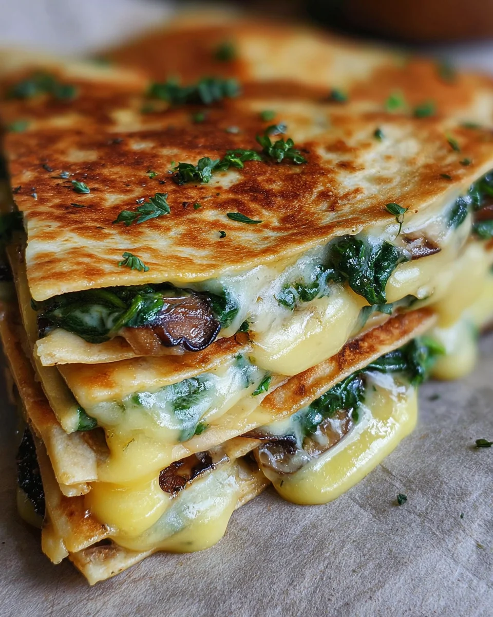 Vegan Spinach Quesadillas 17 Vegan