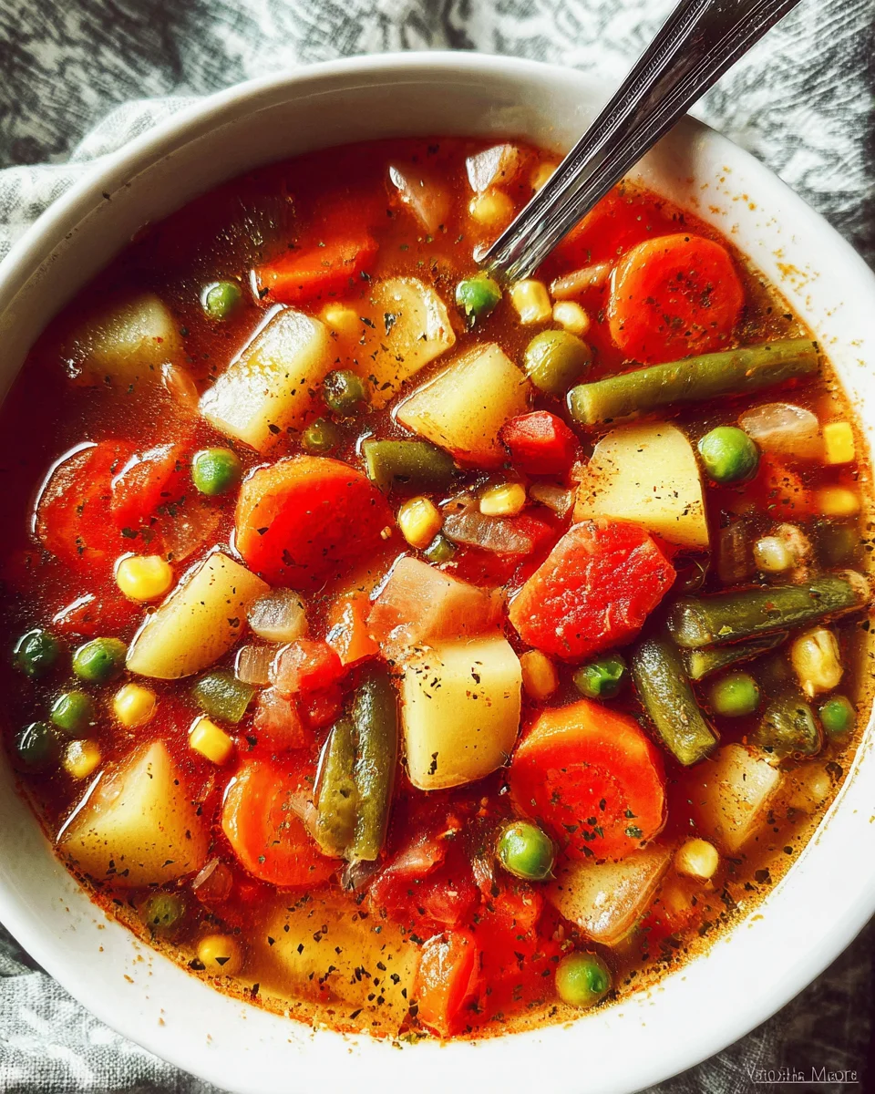 Vegetable Soup 23 Vegetable