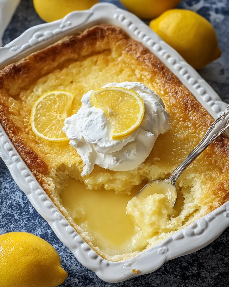 4-Ingredient Lemon Cream Cheese Dump Cake 16 4-Ingredient