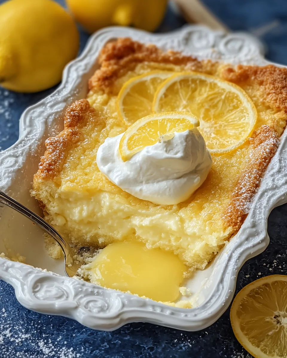 4-Ingredient Lemon Cream Cheese Dump Cake 17 4-Ingredient