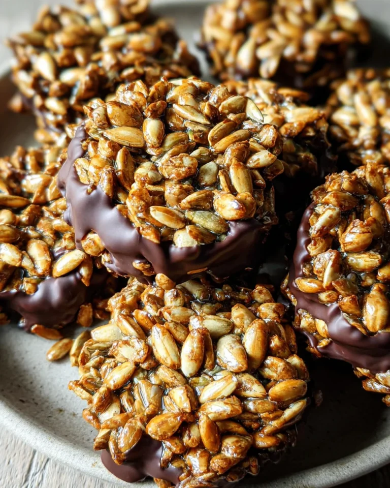 4-Ingredient Sunflower Seed Chocolate Bites