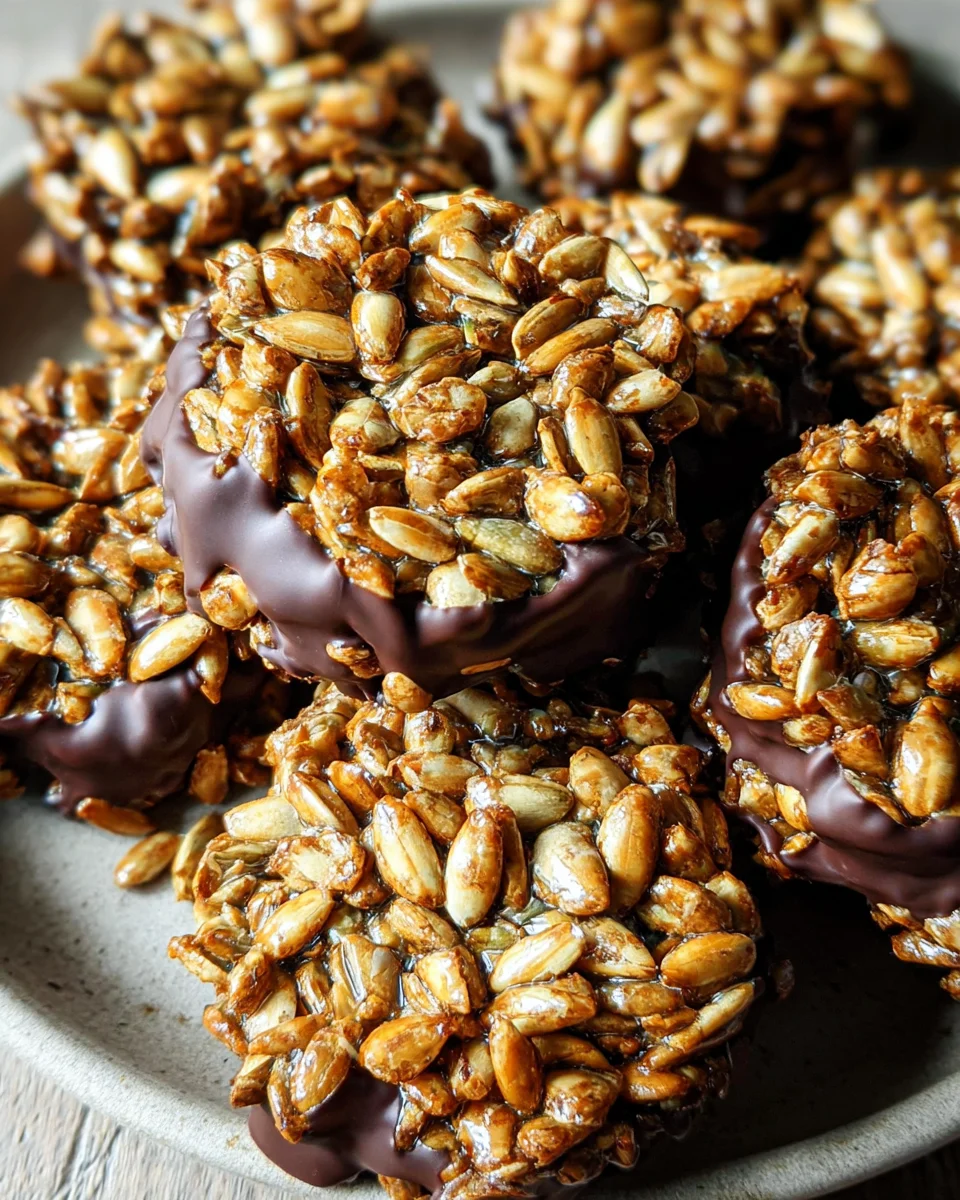 4-Ingredient Sunflower Seed Chocolate Bites