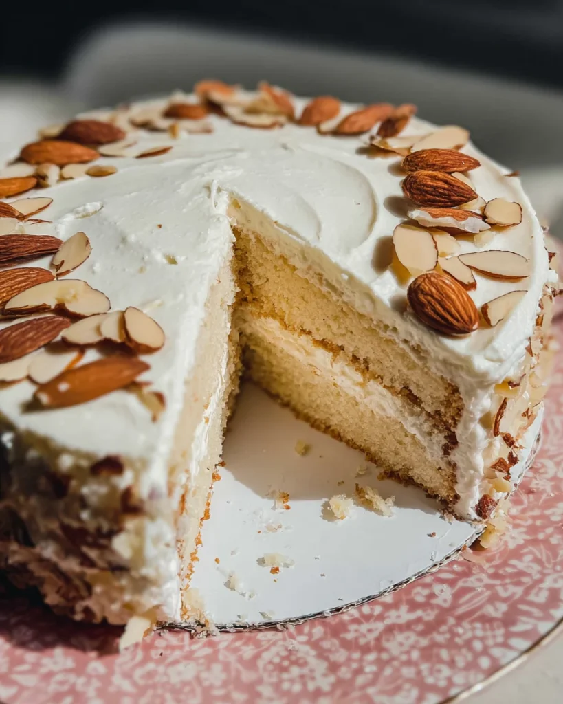 Almond Cream Cake