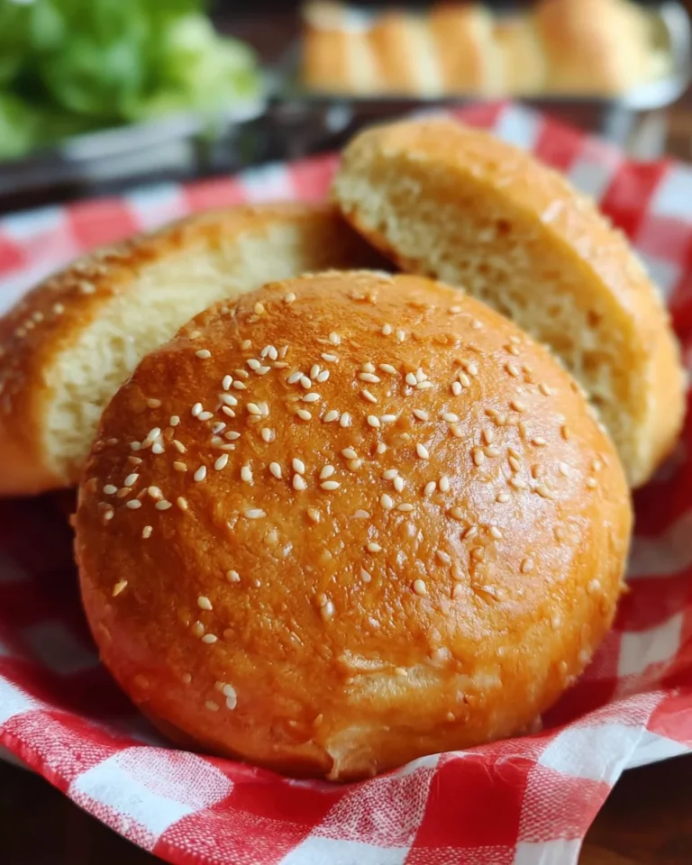 Amazing Homemade Hamburger Buns